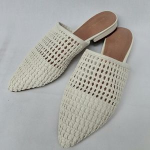 Halogen slip on shoes with mesh front